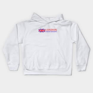 London United Kingdom Kids Hoodie